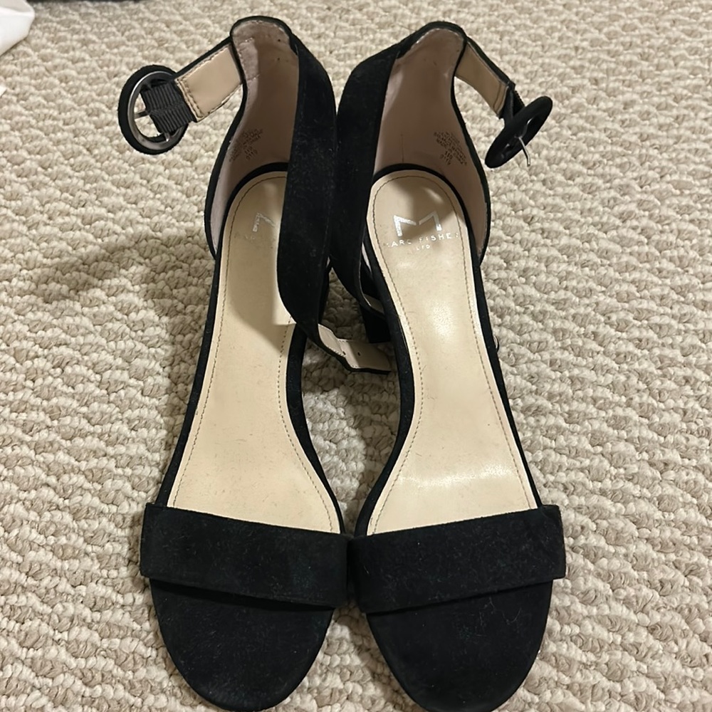 Mark fisher suede heels. Good condition.